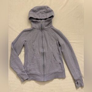 lululemon athletica Gray Hooded Jacket